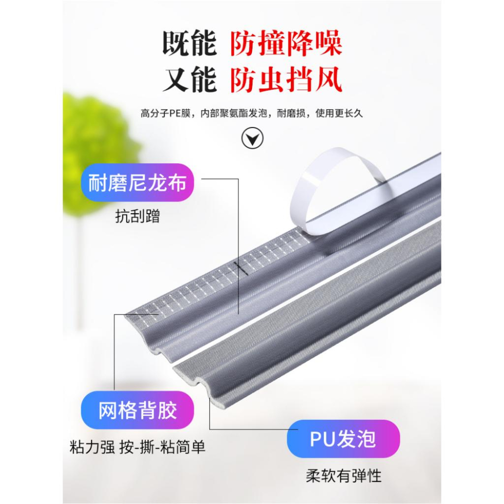 🇹🇼拉拉Lala＇s 隔音棉窗戶貼消音板室內家用吸音門貼臥室房間防噪音降噪神器(2米)-細節圖3