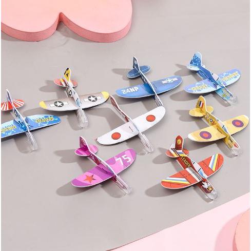 🇹🇼拉拉Lala＇s 迷你泡沫小飛機DIY彩色兒童玩具航空模型幼兒園小禮品戶外活動-細節圖6