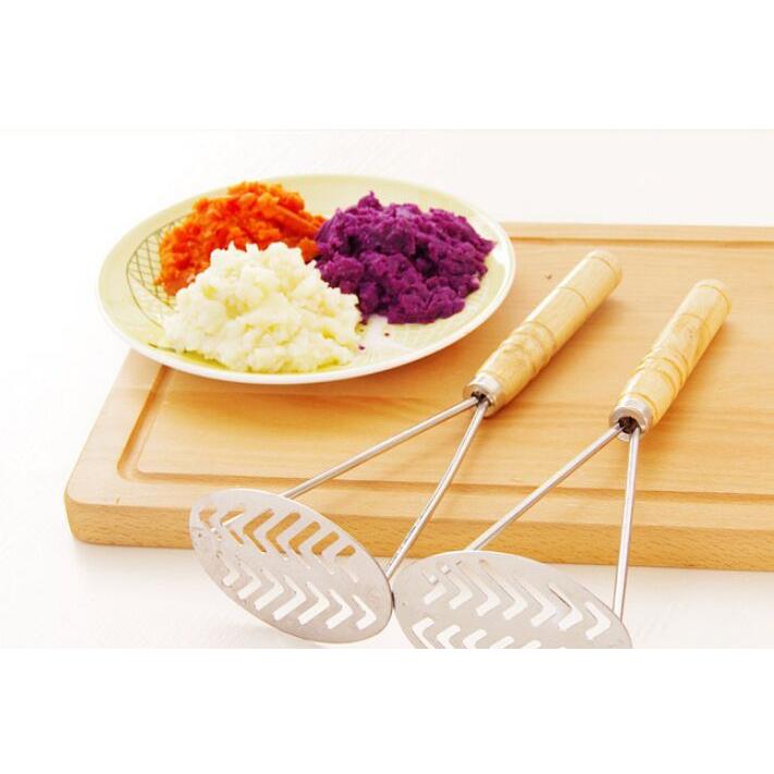 🇹🇼拉拉Lala＇s 廚房烘焙用品壓薯器土豆搗碎器薯泥器 家用創意紅薯水果壓泥器-細節圖4