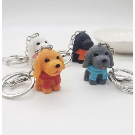 🇹🇼拉拉Lala＇s 創意小狗鑰匙扣挂件動物泰迪公仔包包掛飾娃娃機促銷禮品批發-細節圖4