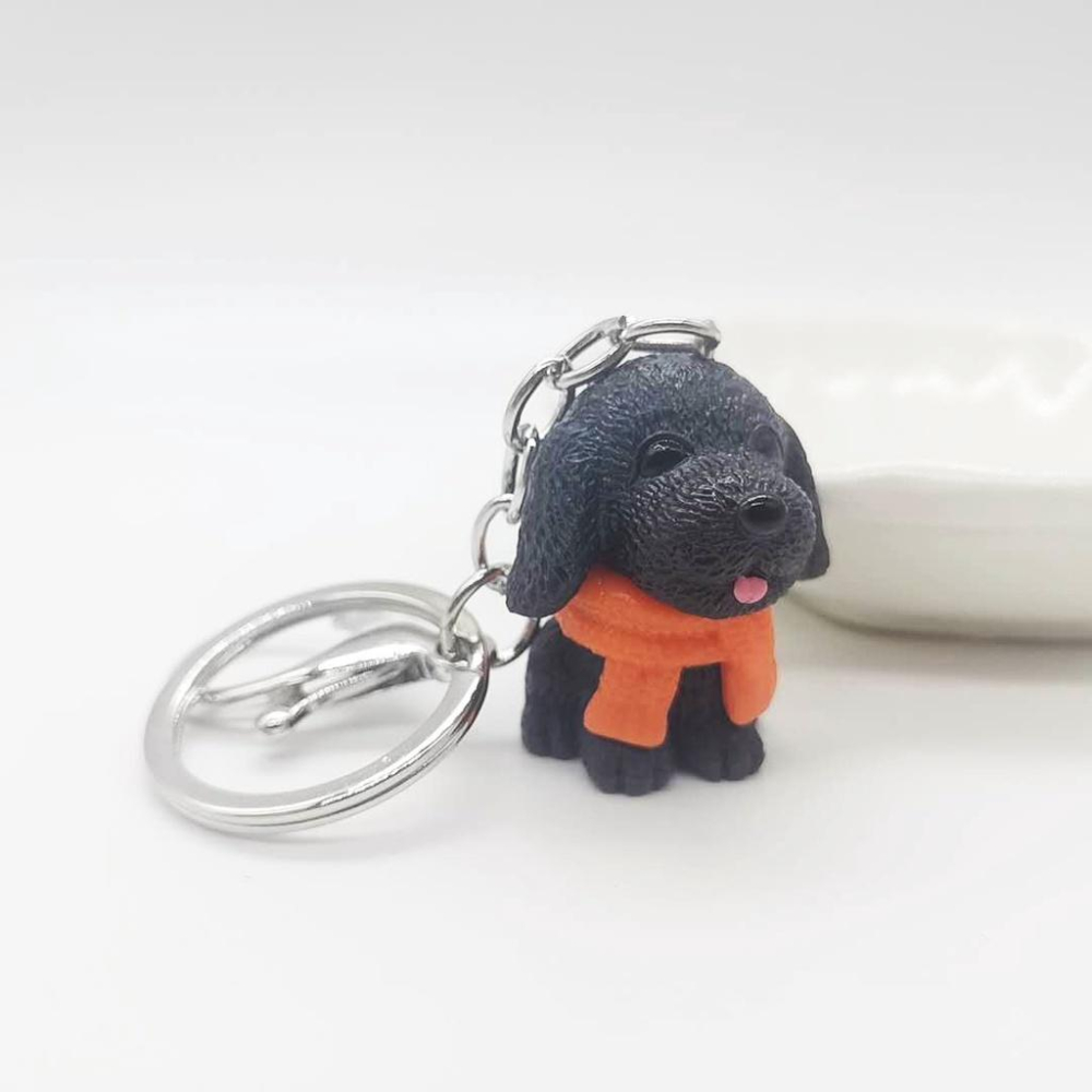 🇹🇼拉拉Lala＇s 創意小狗鑰匙扣挂件動物泰迪公仔包包掛飾娃娃機促銷禮品批發-細節圖5