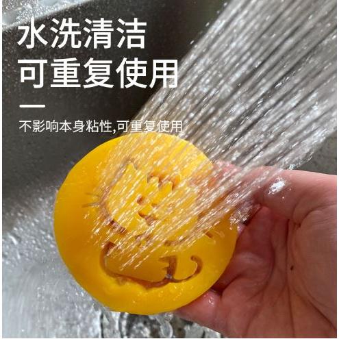 🇹🇼拉拉Lala＇s 招財貓寵物粘毛器衣物除塵去毛器可反復機洗水洗的矽膠雙面刮毛器-細節圖3