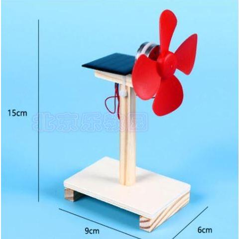 🇹🇼拉拉Lala＇s DIY科技小製作太陽能電風扇 學生益智手工發明科學實驗模型器材料-細節圖6