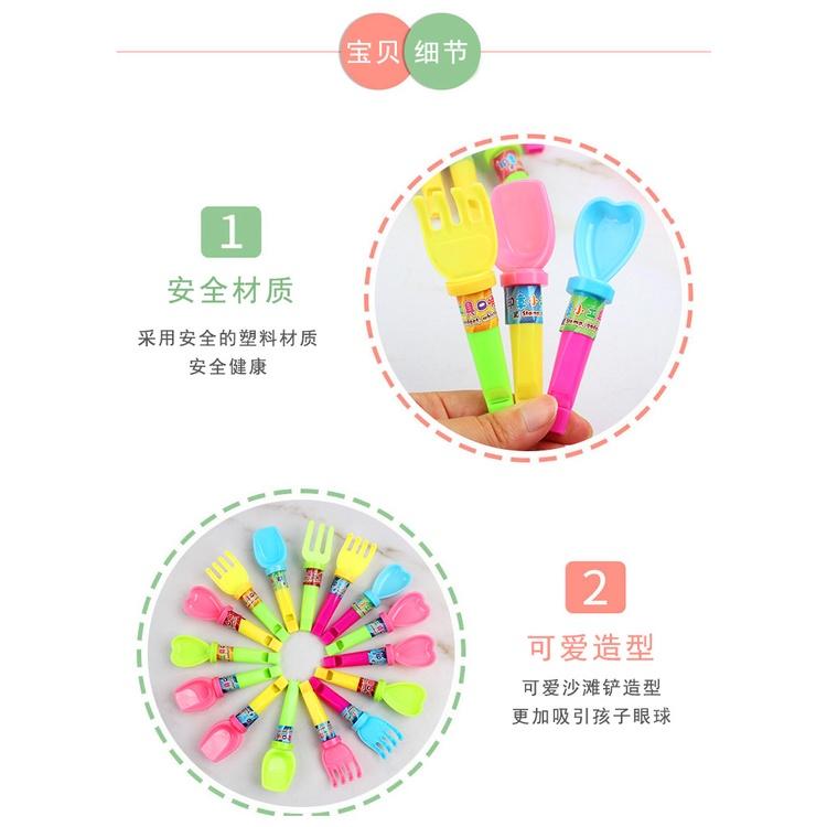 🇹🇼拉拉Lala＇s 沙灘蓋章口哨三合一迷你沙灘鏟小工具玩沙戲水塑料-細節圖7