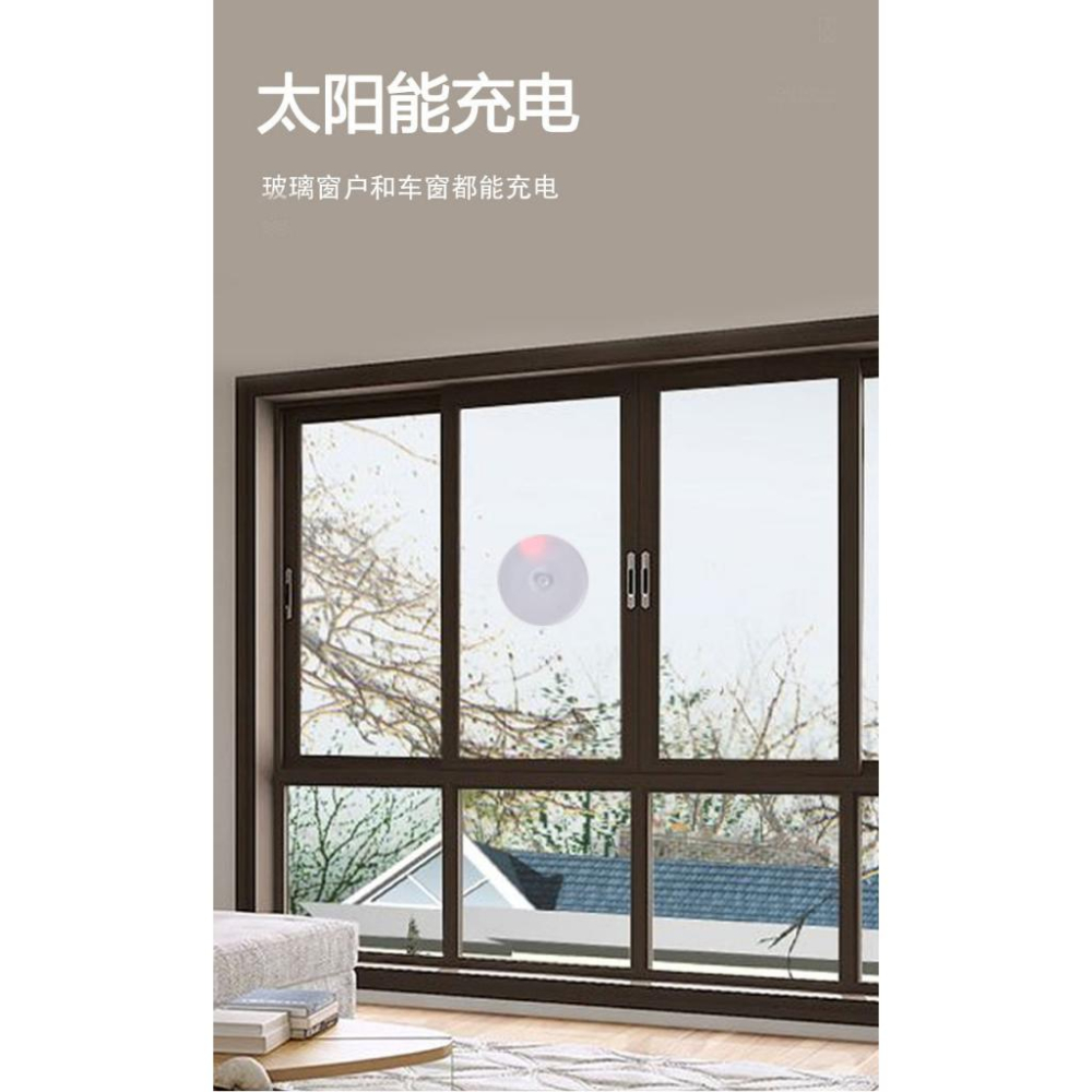 🇹🇼拉拉Lala＇s 太陽能人體感應小夜燈 usb充電起夜圓形感應燈床頭衣櫃櫥櫃感應燈-細節圖6