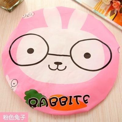 🇹🇼拉拉Lala＇s 可愛卡通成人女士洗澡浴帽日式加厚洗頭沐浴帽防油煙帽子-細節圖7