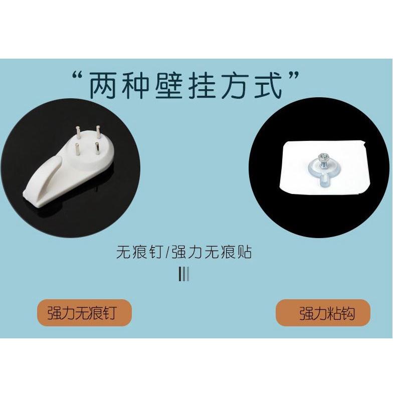 🇹🇼拉拉Lala＇s 創意免打孔牆上置物架電視機頂盒架壁掛臥室客廳路由器收納盒-細節圖5