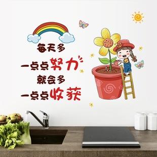 🇹🇼拉拉Lala＇s 勵志貼牆貼幼兒園學校團隊教室宿舍書桌辦公室裝飾貼紙-細節圖2