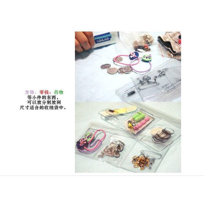 🇹🇼拉拉Lala＇s 畸良精緻女人韓國旅行收納整理袋14枚入旅行衣物收納袋-細節圖7