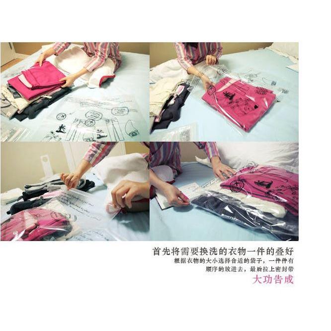 🇹🇼拉拉Lala＇s 畸良精緻女人韓國旅行收納整理袋14枚入旅行衣物收納袋-細節圖8