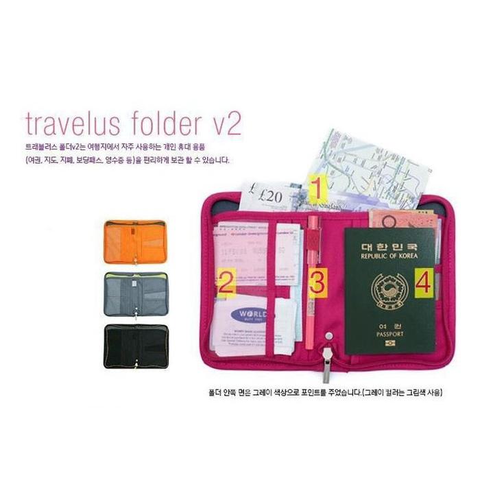 🇹🇼拉拉Lala＇s 短款旅行多功能收納護照包卡包護照票夾-細節圖4