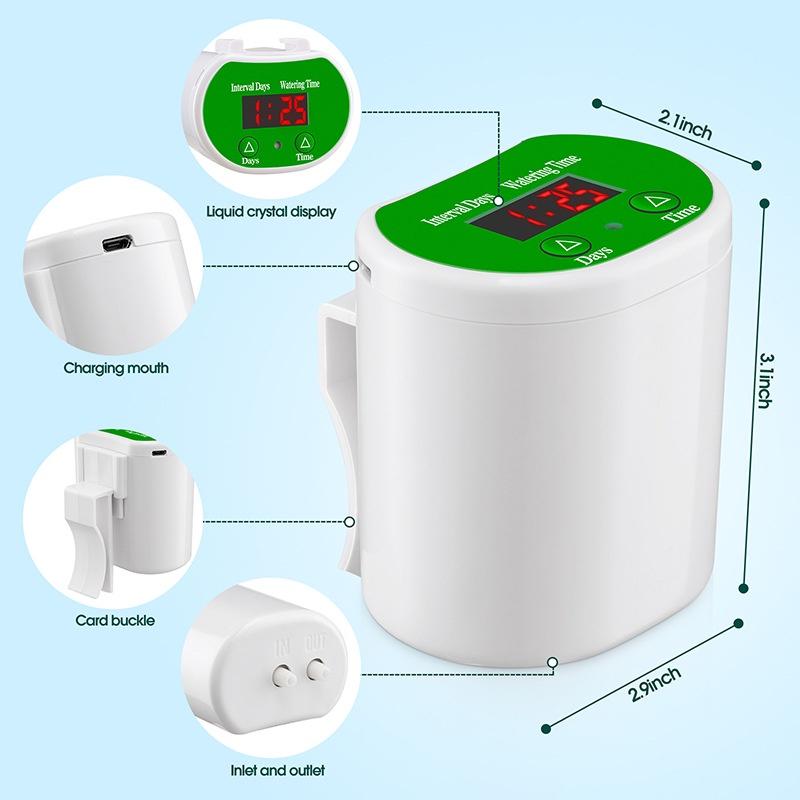 🇹🇼拉拉Lala＇s 智能定時自動澆花器出差澆花利器家用盆栽滴水滲水器自動澆花澆水-細節圖4