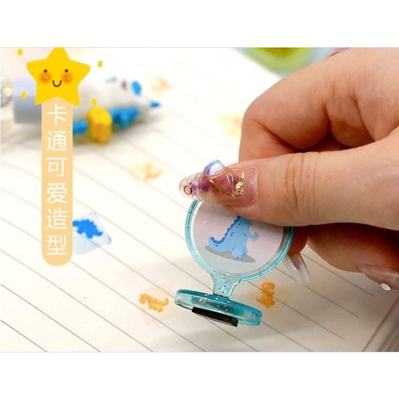 🇹🇼拉拉Lala＇s 恐龍印章幼兒園學生禮物扭蛋膠囊禮品新奇特/31-8-細節圖5