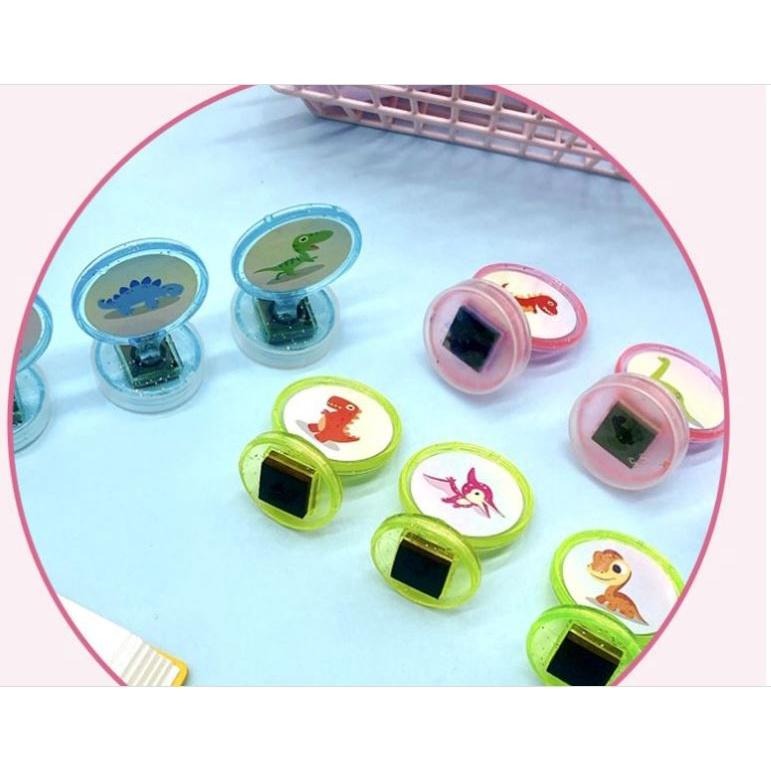 🇹🇼拉拉Lala＇s 恐龍印章幼兒園學生禮物扭蛋膠囊禮品新奇特/31-8-細節圖6