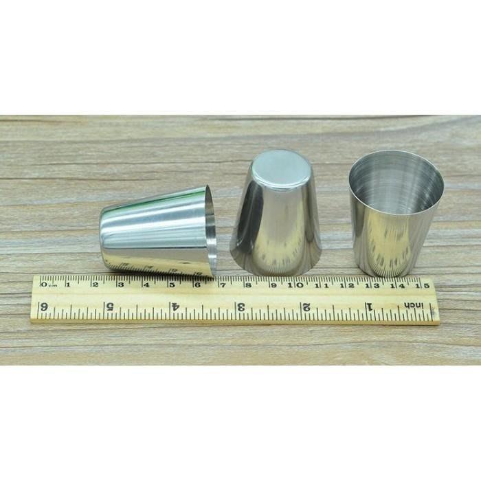 🇹🇼拉拉Lala＇s 不銹鋼杯 水杯 酒杯 便攜式小杯 野營杯 露營杯 旅行杯12g(特小)-細節圖4