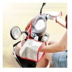 🇹🇼拉拉Lala＇s 防紫外線防曬把套電瓶車自行車手套摩托車電動車防曬手套-細節圖2