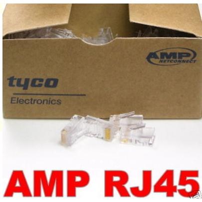 🇹🇼拉拉Lala＇s 盒裝銅芯水晶頭 網絡連接器 網絡水晶頭 連接頭 接線端子(10個)-細節圖2