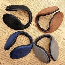 🇹🇼拉拉Lala＇s 耳罩男女通用後掛式保暖耳罩老少必備迷彩毛絨耳罩不挑色13-1-細節圖2