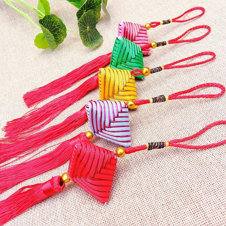 🇹🇼拉拉Lala＇s diy手工粽子挂件端午節熱賣香包香囊居家超市活動禮品掛飾-細節圖2