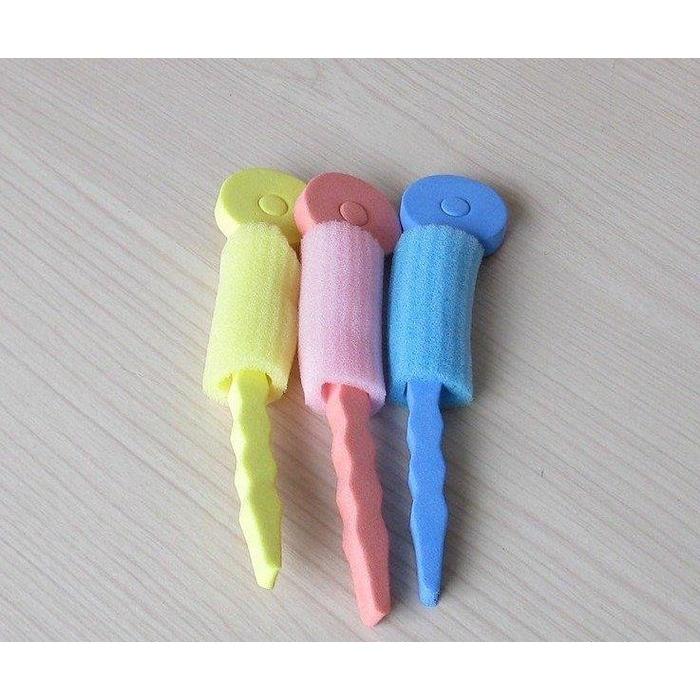 🇹🇼拉拉Lala＇s 魔法卷 卷劉海捲髮工具 海綿捲髮棒 3枚裝 睡眠捲髮器-細節圖4