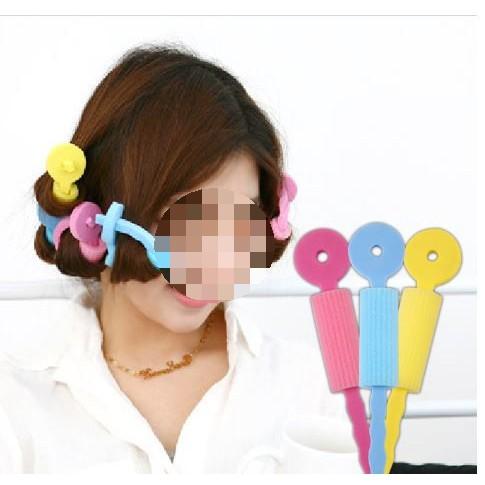 🇹🇼拉拉Lala＇s 魔法卷 卷劉海捲髮工具 海綿捲髮棒 3枚裝 睡眠捲髮器-細節圖7