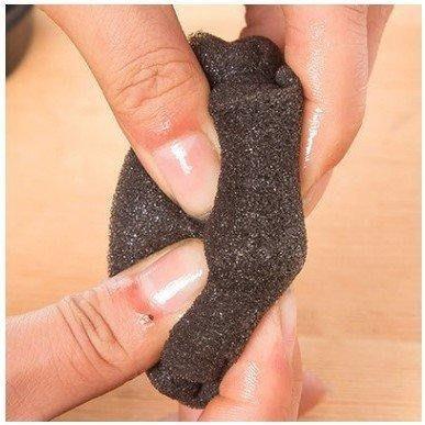 🇹🇼拉拉Lala＇s 雙面一擦即亮無色鞋蠟刷子真皮保養護理鞋油擦皮鞋海綿-細節圖4