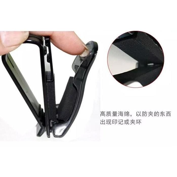 🇹🇼拉拉Lala＇s 汽車S眼鏡夾車用票據夾 創意多功能實用車內夾子 多彩S型車載眼鏡-細節圖2