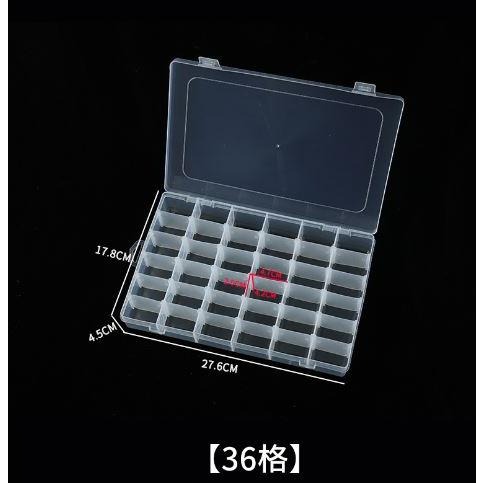 🇹🇼拉拉Lala＇s 多格透明 儲物盒收納盒首飾盒/整理盒/自由拼裝藥盒3-4-細節圖6