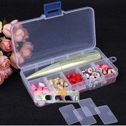 🇹🇼拉拉Lala＇s 多格透明 儲物盒收納盒首飾盒/整理盒/自由拼裝藥盒3-4-細節圖8