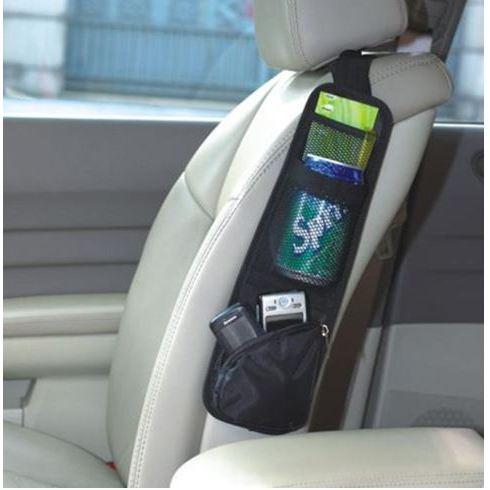 🇹🇼拉拉Lala＇s 汽車用椅側袋車載掛式收納多功能側袋雜物袋儲物水杯飲料袋內裝飾-細節圖2