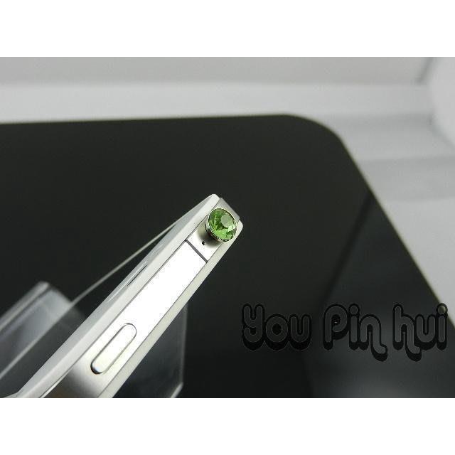 🇹🇼拉拉Lala＇s  蘋果 iphone4 三星 HTC 防塵塞 水鑽 耳機塞 鑽石防塵塞-細節圖2