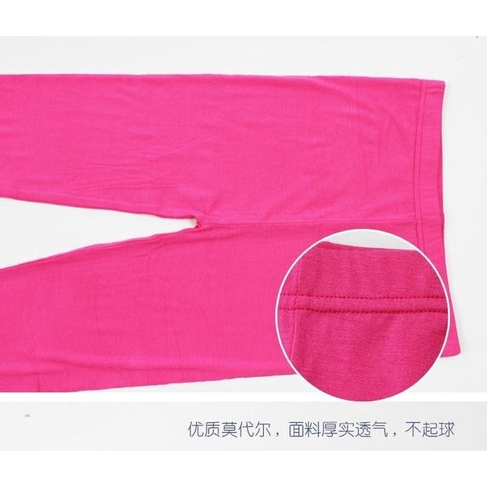 🇹🇼拉拉Lala＇s 春秋季韓版外穿緊身莫代爾棉打底褲外穿七分褲(小碼)10-4-細節圖4