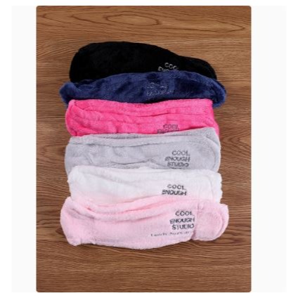 拉拉Lala＇s 女士洗臉化妝彈力束發帶兔耳朵發箍高俊熙同款時尚發帶-細節圖2