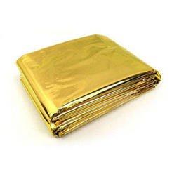 🇹🇼拉拉Lala＇s 超大 160*210公分 金銀雙色 急救毯 25元-細節圖4