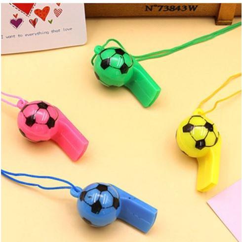 拉拉Lala＇s 鑰匙圈 足球彩色塑膠口哨 裁判哨子 球迷口哨 救援口哨 鑰匙圈哨子-細節圖6