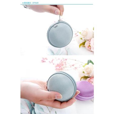 🇹🇼拉拉Lala＇s 可愛韓國 女小零錢包防壓帆布耳機包便攜手拿包 硬幣包鑰匙包-細節圖3