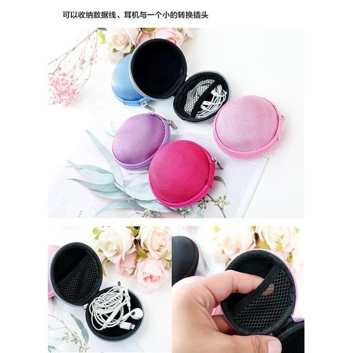 🇹🇼拉拉Lala＇s 可愛韓國 女小零錢包防壓帆布耳機包便攜手拿包 硬幣包鑰匙包-細節圖6