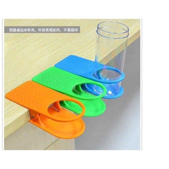 🇹🇼拉拉Lala＇s 韓國創意桌邊水杯夾 大夾子桌邊夾杯托 廚房餐桌用品-細節圖5