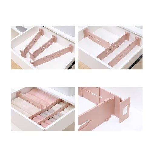 🇹🇼拉拉Lala＇s  自由伸縮餐具抽屜整理隔板多用途收納格-細節圖2