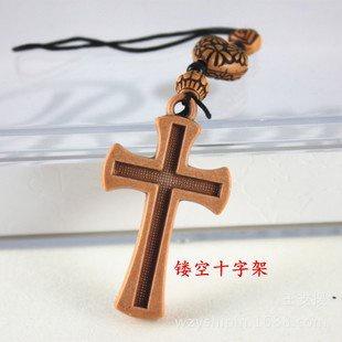 🇹🇼拉拉Lala＇s 十字架手機吊飾 開運避邪十字架包包吊飾 DIY吊飾十字架1條5元-細節圖2