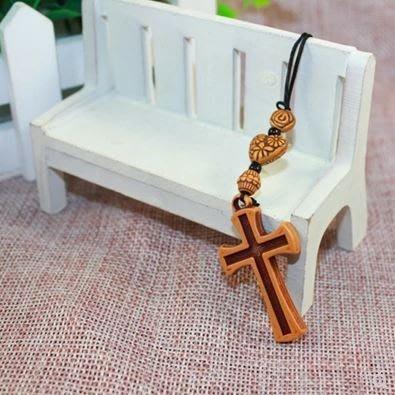 🇹🇼拉拉Lala＇s 十字架手機吊飾 開運避邪十字架包包吊飾 DIY吊飾十字架1條5元-細節圖4