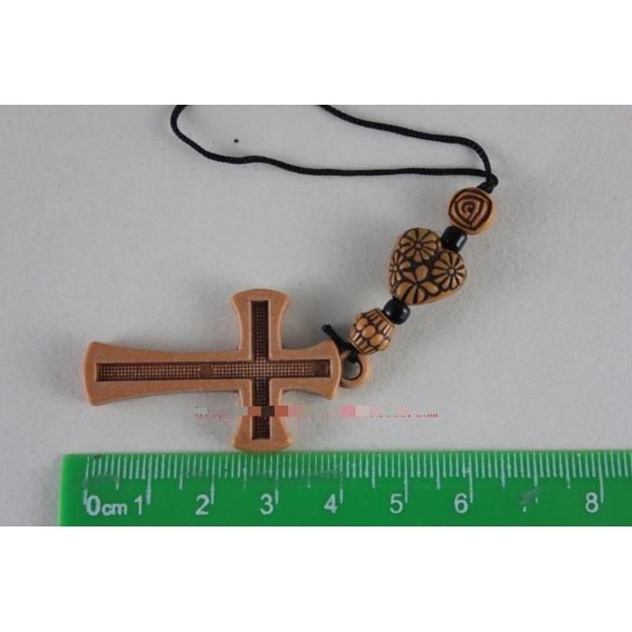 🇹🇼拉拉Lala＇s 十字架手機吊飾 開運避邪十字架包包吊飾 DIY吊飾十字架1條5元-細節圖5