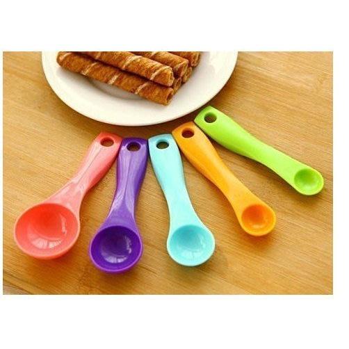 🇹🇼拉拉Lala＇s 量勺 5件套裝 組合量勺 帶刻度量匙 克勺 奶粉勺 調料勺 5件式量勺19元-細節圖4