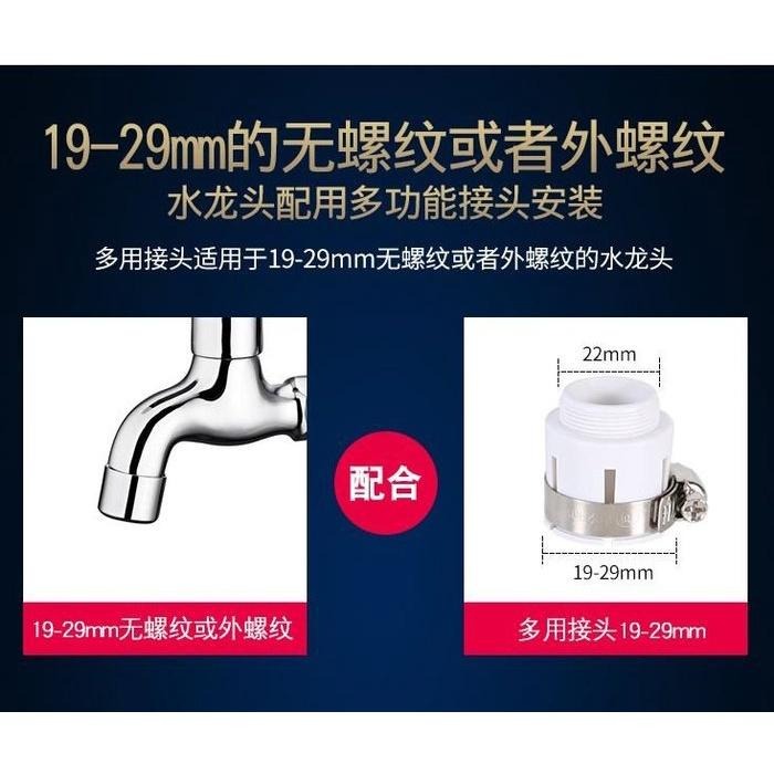 🇹🇼拉拉Lala＇s 水龍頭過濾嘴防濺花灑可旋轉自來水濾水器節水器24-7-細節圖6