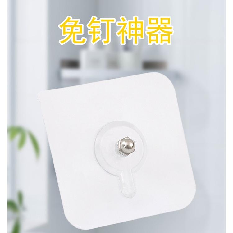 🇹🇼拉拉Lala＇s 強力粘膠承重無痕釘牆掛鉤免打孔免釘安裝掛架挂件粘貼螺絲釘掛鉤-細節圖3