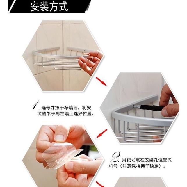 🇹🇼拉拉Lala＇s 強力粘膠承重無痕釘牆掛鉤免打孔免釘安裝掛架挂件粘貼螺絲釘掛鉤-細節圖5