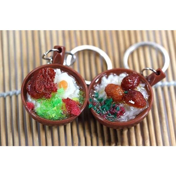 🇹🇼拉拉Lala＇s 仿真食物砂鍋挂件批發 地攤仿真煲仔飯掛飾-細節圖4