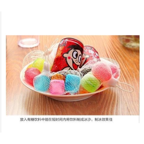 🇹🇼拉拉Lala＇s 食品級LDPE冰粒可代替冰反複使用 野餐食物保鮮降溫冰塊冰球6個裝-細節圖4