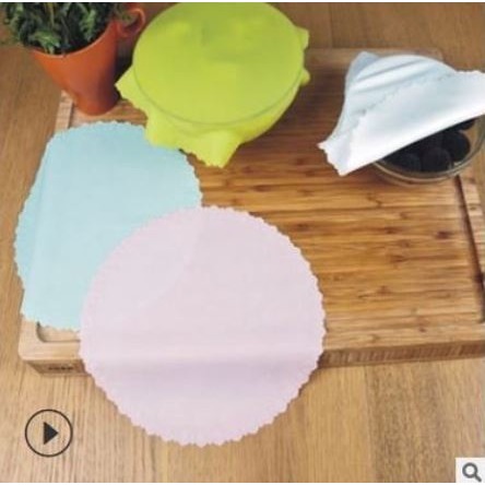 🇹🇼拉拉Lala＇s 食品級多功能矽膠保鮮膜蓋 微波爐冰箱保鮮碗透明密封蓋-細節圖2