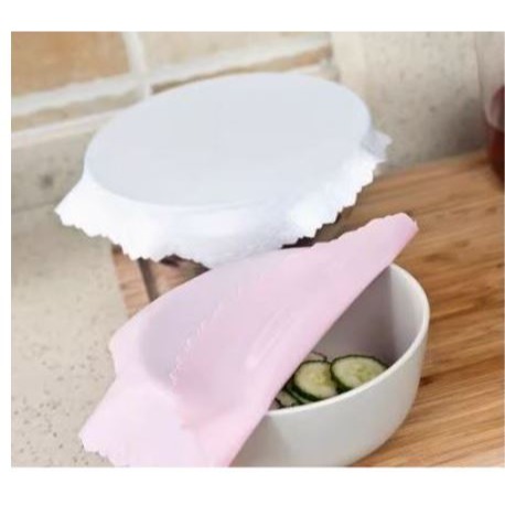 🇹🇼拉拉Lala＇s 食品級多功能矽膠保鮮膜蓋 微波爐冰箱保鮮碗透明密封蓋-細節圖4